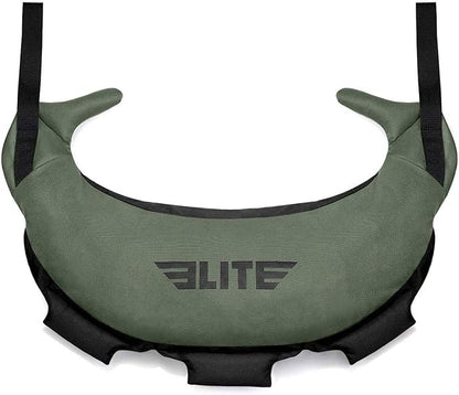 Elite Sports Bulgarian Canvas Bag, Fitness Canvas MMA Gym Cross Workout Training Sandbag 17, 25, 33, 45 lbs (UNFILLED)