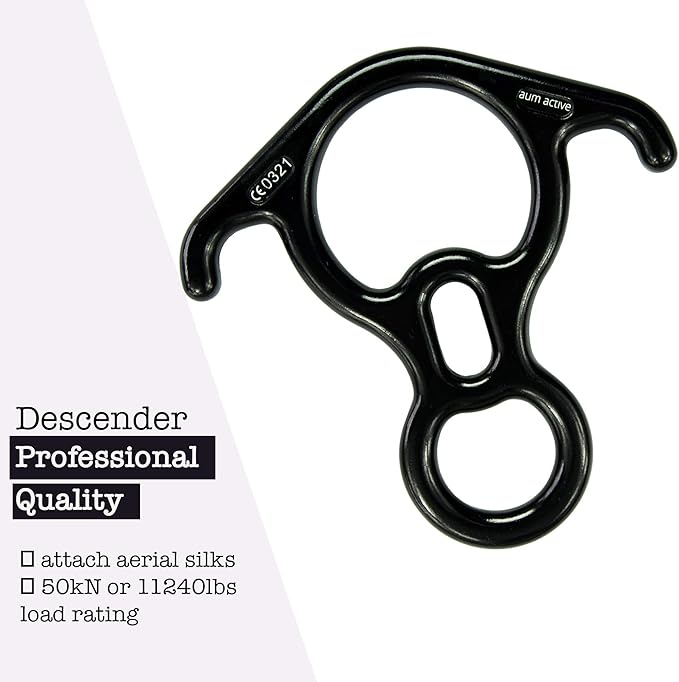 Aerial Silks Starter Kit - Durable 9 Yards of Aerial Yoga Hammock with Hardware & Guide - Aerial Swing for Acrobatic Flying Yoga & All Levels (Aerial Rigging Point Up to 13ft)