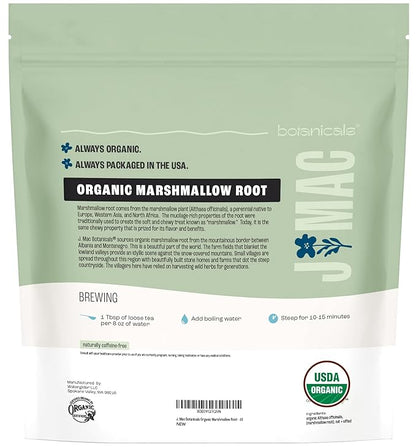 J Mac Botanicals Organic Marshmallow Root Herb Tea