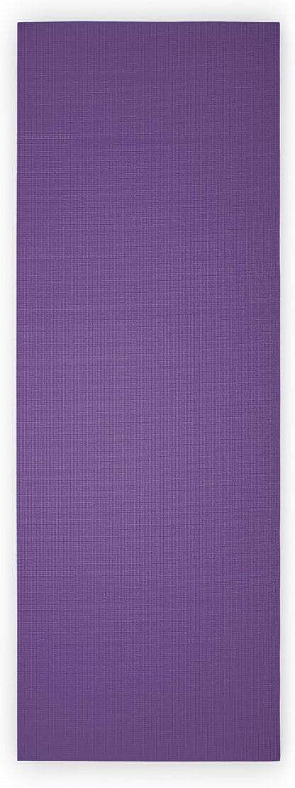 Sunny Health & Fitness Non-Slip Yoga Mat – Durable, Anti-Tear, Lightweight, Cushioned Support for Yoga, Pilates, Stretching Exercises, Meditation and Floor Workouts | Multiple Sizes & Colors