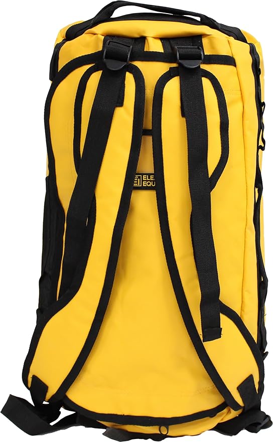 Element Equipment Trailhead Duffel Bag Shoulder Straps Waterproof Yellow Small