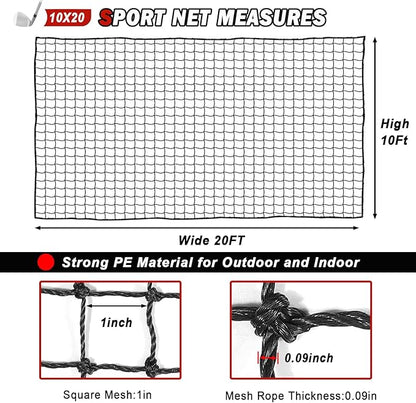 Golf Net,Golf Practice Net,Sports Netting,Sports Practice Barrier Net,Heavy Duty Ball Netting