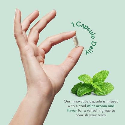 Garden of Life Skin Smooth Sustained Release Duo Caps, Best Skincare Supplement for Smooth, Radiant Skin with Hyaluronic Acid, Vitamins A & C, and SOD B Dimpless, Gluten-Free, 30 Plant-Based Capsules