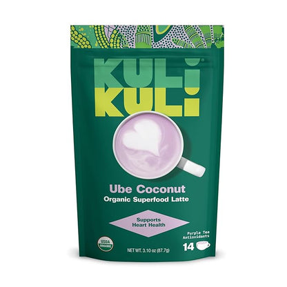 KULI KULI Organic Ube Coconut Superfood Latte, 3.1 OZ