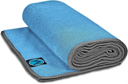 Youphoria Yoga Microfiber Non-Slip Towel - Hot Yoga Mat Towel for Enhanced Grip and Sweat Absorption