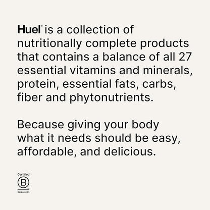 Huel Ready-to-Drink | Salted Caramel Meal Replacement Drink | High Protein Drink | Nutritionally Complete, Low Sugar, High Fiber, Plant Based, Vegan, Healthy | 22g Protein Per Bottle, 16.9 Fl Oz (12 Pack)