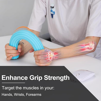 Flex Therapy Strengthener Bar for Tennis Elbow, Golfers Elbow, Tendonitis - Physical Therapy Resistance Bar for Wrist and Forearms Pain Relief