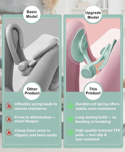 Hip Trainer Kegel Exerciser, Pelvic Floor Trainer, Kegel Trainer for Postpartum Rehabilitation, Trimmer Inner Thigh, Thigh Toner Workout