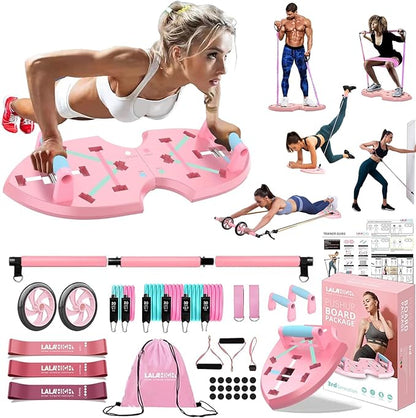 LALAHIGH Portable Home Gym System for Men and 20 Fitness