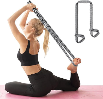 ZOOEASS Yoga Mat Strap, Adjustable Durable Yoga Mat Carrier & Stretching Strap, Multiple Color Choices