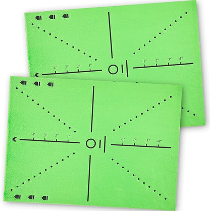 Golf Hitting Mat with Swing Path Tracer – Durable Golf Practice Mat for Indoor/Outdoor Use, Driving & Chipping Training – Golf Training Aid and Gift for Men & Women