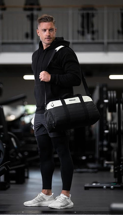 Fitgriff® Gym Bag V2 for Men and Women with Shoe & Wet Compartment - Duffle Bag for Travel, Sports, Fitness and Workout