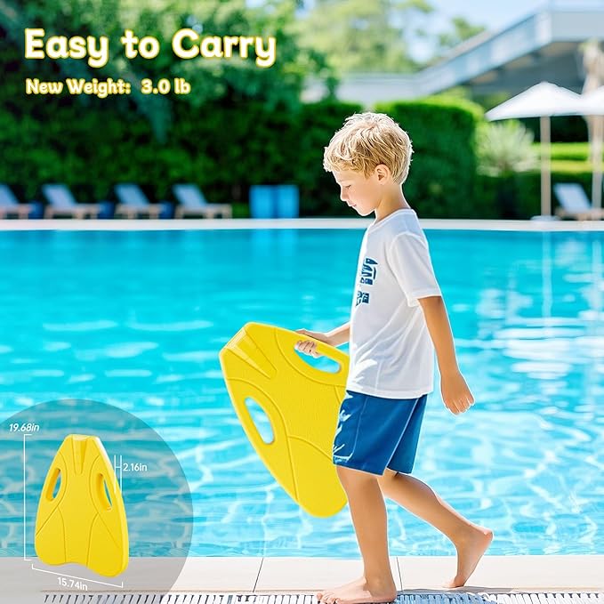 Electric Swimming Kickboard for Kids,Motorized Swim Board with Water Gun, Motorized Swim Training for Children Adults,60N Thrust,198 lbs Buoyancy,25V Rechargeable Battery,Age 41 Months up