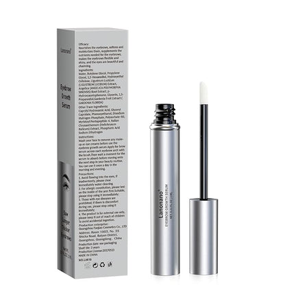 Eyebrow Serum, Fuller & Longer Looking Eyebrow Growth Serum, Advanced Eyebrow Enhancement, Vegan & Cruelty-Free, 0.1 Fl Oz（3ml）