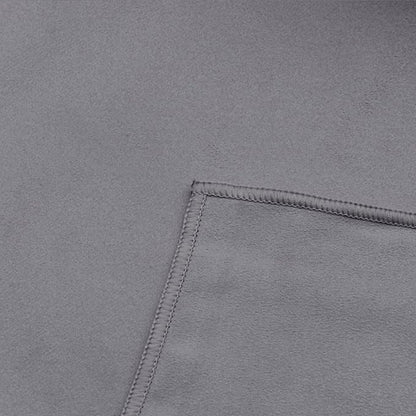 Eunzel Hot Yoga Towel Non Slip Yoga Mat Towel Non-Slip Sweat Absorbent Microfiber Towel for Hot Yoga, Pilates and Workout 72" x 26.5", Dark Grey