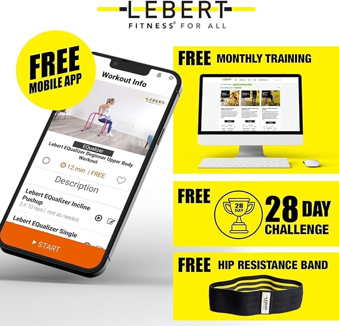 Lebert Fitness equalizer with resistance band - calisthenics equipment