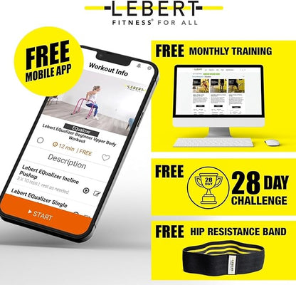 Lebert Fitness equalizer with resistance band - calisthenics equipment
