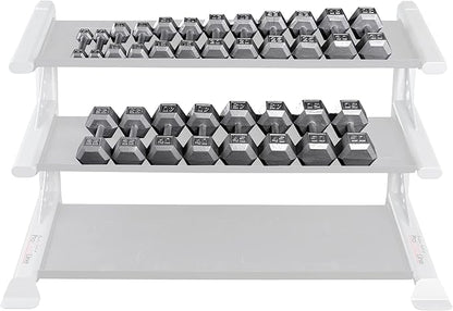 Body-Solid Cast Iron Hexagon Dumbbell, Hand Weights For Men and Women, Weight Dumbbells for Strength Training, Body Building Home Gym Training Gear