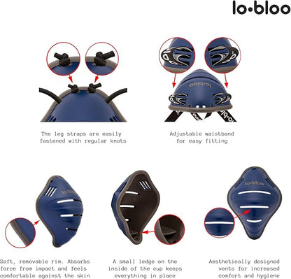 Free Male Patented Athletic Groin Cup for Upright Activity Like Kick Boxing, MTB, BMX, Cricket, Hockey, Baseball, Football. Male Size +13yrs