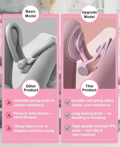 Hip Trainer Kegel Exerciser, Pelvic Floor Trainer, Kegel Trainer for Postpartum Rehabilitation, Trimmer Inner Thigh, Thigh Toner Workout