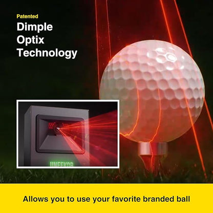 Eye MINI LITE Indoor Golf Launch Monitor & Simulator 19 Precision Metrics, Near-Zero Latency, Works with GSPro, TGC19, E6, AI Trainer Compatible, Easy Setup, PC/Laptop Required