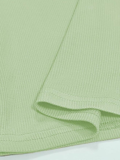 iGENJUN Workout Tops for Women Racerback Basic Tank Summer 2025 Camisole V Neck Slim Fit Ribbed Sleeveless