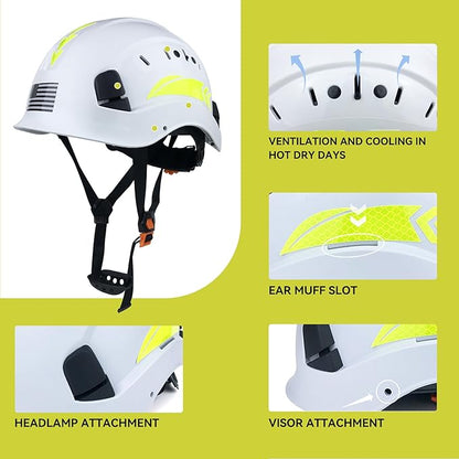 Hard Hat Safety Helmet Construction Industrial Head Protection ANSI Z89.1 CE EN397