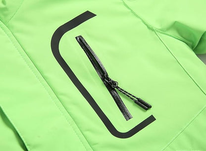 Keevoom Boys Winter Coat Ski Jacket Windproof Kids Snowboard Warm Fleece Snow Coat Waterproof Outdoor Hooded Ski Coats