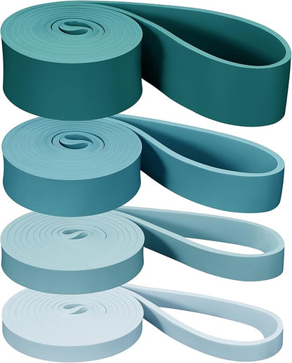 Retrospec Lift Resistance Pull Up Assistance Band Set for Working Out, Home Fitness, Toning, Stretching. Physical Therapy, Muscle Training & Exercise - Lightweight & Portable for Men & Women