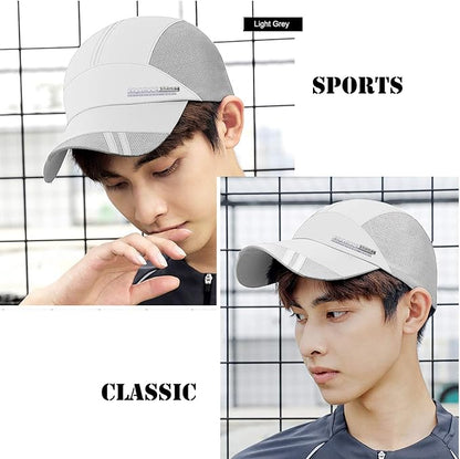 ELLEWIN Baseball Cap Running Hat Golf Hats Men Pickleball Quick Dry Caps Hat for Men and Women Sun Protection