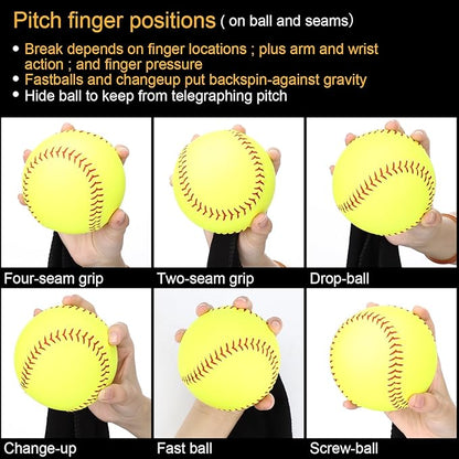 Finger Strength Trainer, Pitcher Finger Strength and Skill aids, Stability Pitching Tools,Finger Power and Flexibility Training Equipment for Coaches/Beginners/Pitcher