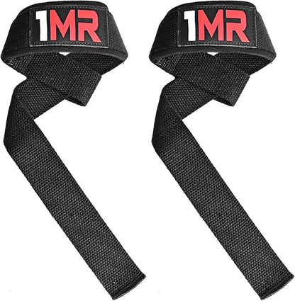 Weightlifting Straps - Premium Heavy-Duty Lifting Wraps for Maximum Grip & Wrist Support