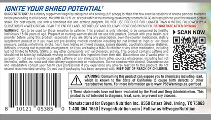 Evogen Evoburn - Thermogenic Fat Burner for Men & Women | Energy, Focus & Appetite Control | Advanced Metabolism Booster Fat Burner Formula with MitoBurn & Caffeine | Strawberry Lemonade | 30 Servings