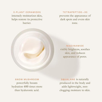 EADEM Cloud Cushion, Face Moisturizer Cream, Skin Care Ultra Repair Cream, Skin Barrier Repair, Hydrating Skincare Cleanser & Moisturizer with Peptides & Ceramides, Face Cleanser, 1.69 oz