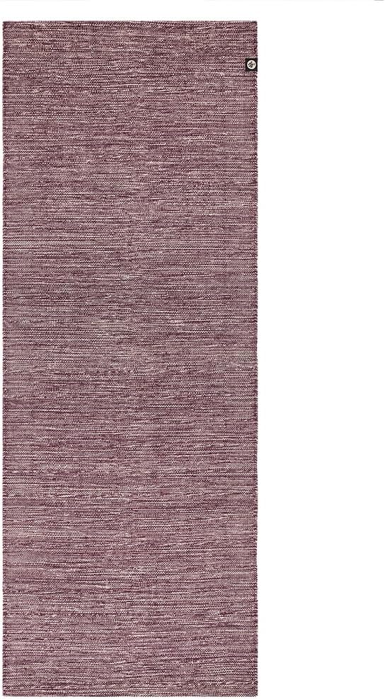 Manduka Shala Yoga Rug 71" - Outdoor Yoga & Meditation | Foldable & Machine Washable | Natural Cotton | Handmade | 71 x 26 inches | Indugle