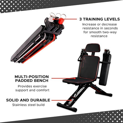 Compact Design, Home Gym, Versitiale Exercises, Workout Equipment,