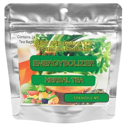 Energybolizer Perfect Weight Herbal Tea (24 Bags)| Natural Energy Booster for Women and Men | Increase Energy, Improve Digestion (Spanish Lime)