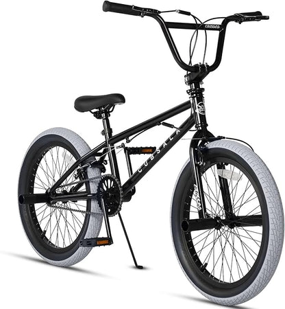Freestyle BMX Bike, 18 20 Inch Kids Bicycle for 5-13 Years Old Kids and Beginner Level Rider, Multiple Colors