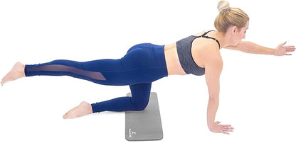 ProsourceFit Extra Thick Yoga Knee Pad and Elbow Cushion 15mm (5/8”) Fits Standard Mats for Pain Free Joints in Yoga, Pilates, Floor Workouts