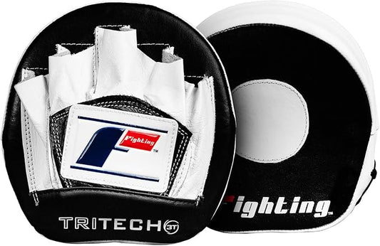 Fighting Sports Tri-Tech® Elite Punch Mitts, Black/White