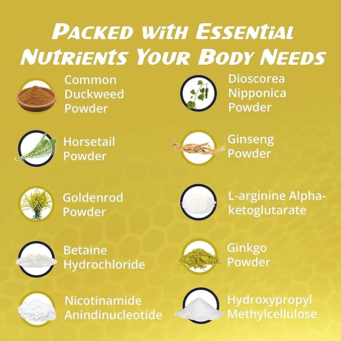 EnergyTune Energy Supplements, Increases Nutrient Absorption and Promotes Overall Health and Immune Support - Non-GMO, Gluten Free, Vegetarian - Veg Capsules (60 Count (Pack of 1))