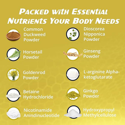 EnergyTune Energy Supplements, Increases Nutrient Absorption and Promotes Overall Health and Immune Support - Non-GMO, Gluten Free, Vegetarian - Veg Capsules (60 Count (Pack of 1))