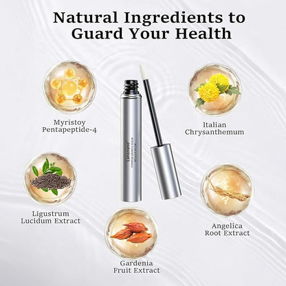 Eyebrow Serum, Fuller & Longer Looking Eyebrow Growth Serum, Advanced Eyebrow Enhancement, Vegan & Cruelty-Free, 0.1 Fl Oz（3ml）