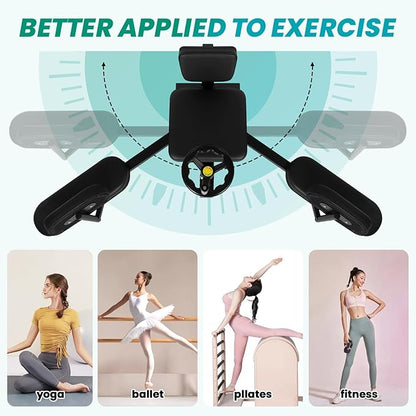 330lbs Leg Stretcher Machine – 240° Hip Stretch for Enhanced Flexibility in Ballet, Dance, Yoga, Gymnastics & Fitness Training
