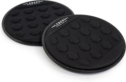 Lebert Fitness - Dual Surface Sliders (Pair) - Black