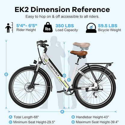 1000 Peak Electric Bike for Adults,up 80 Miles Removable Battery Ebike, 26" Electric E Bike with 7-Speed,Adult Electric Bicycles for Commute Beach Snow Womens All Terrain