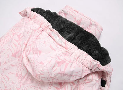 Keevoom Girl's Ski Jacket Winter Warm Thick Snow Coat Windproof Kids Outdoor Hooded Jackets