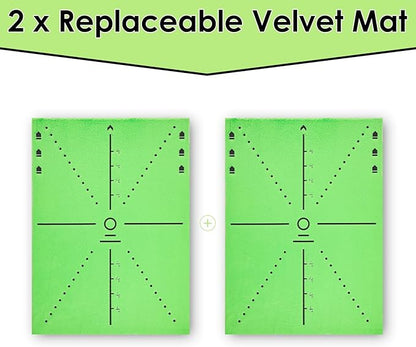 Golf Hitting Mat with Swing Path Tracer – Durable Golf Practice Mat for Indoor/Outdoor Use, Driving & Chipping Training – Golf Training Aid and Gift for Men & Women