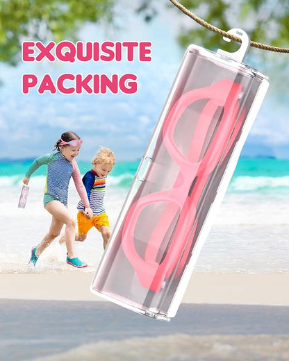 Kids Swim Goggles,Swimming Goggles for Kids 6-14, Anti-Fog UV Protection Pool Glasses for Boys Girls