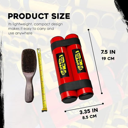 RipStick, Workout Equipment for Joint Rehab, Shoulder and Resistance Training, Muscle Building and Core Workout Equipment with 6 Adjustable Resistance Bands